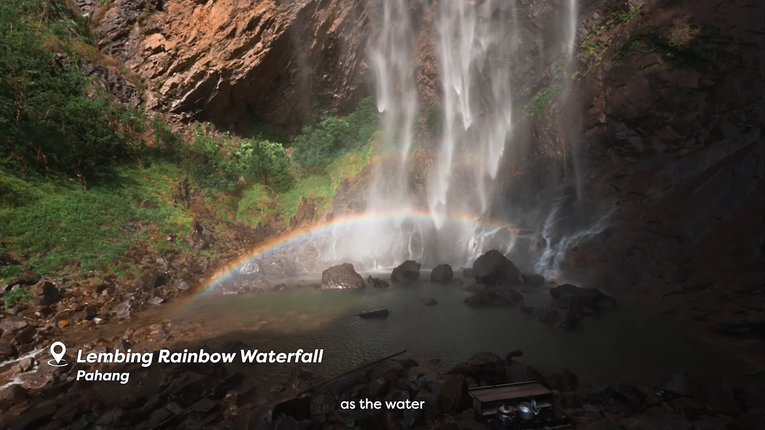 Lembing Rainbow Waterfall Pelangi